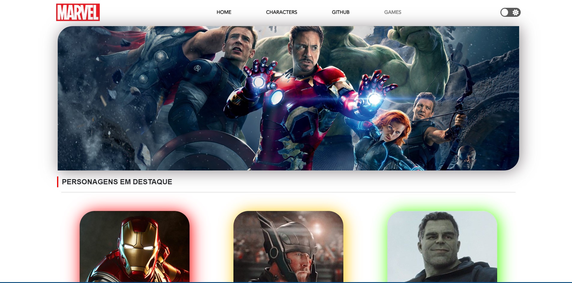 Marvel Site